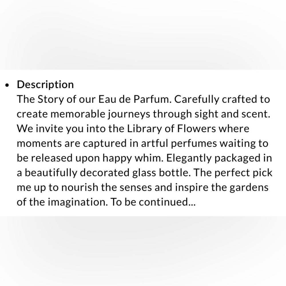 Library of Flowers Willow & Water eau de parfum-New - Picture 5 of 12